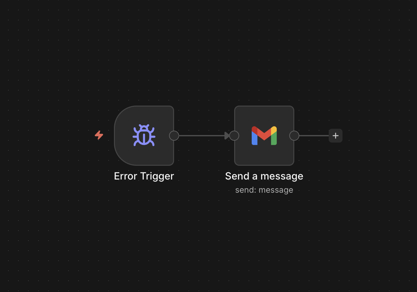 Simple Error Handler Workflow